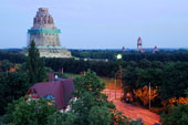 Blick zum V&ouml;lkerschlachtdenkmal